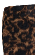 Load image into Gallery viewer, YAYA - Weicher Minirock mit Leopardenmuster in Cocoa Brown Dessin