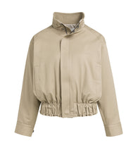 Lade das Bild in den Galerie-Viewer, YAYA - Oversize-Jacke mit Stehkragen in otter brown