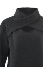 Lade das Bild in den Galerie-Viewer, YAYA - Strickpullover mit besonderen Ausschnitt Phantom