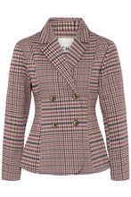Load image into Gallery viewer, ICHI - Blazer Kate in Big Check Red