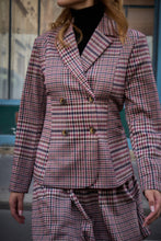 Load image into Gallery viewer, ICHI - Blazer Kate in Big Check Red