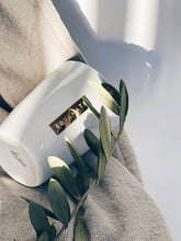 Load image into Gallery viewer, Goldscherben - Becher Tasse Gold I Bitte Lächeln