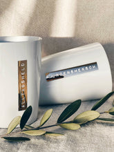 Load image into Gallery viewer, Goldscherben - Becher Tasse Gold I Bitte Lächeln