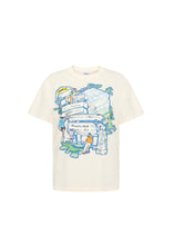 Lade das Bild in den Galerie-Viewer, FRNCH Paris - T-shirt Andie Creme Frnch Area Print