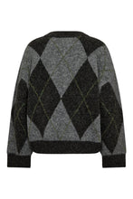 Lade das Bild in den Galerie-Viewer, A-View - Harlekin Knit Pullover - Medium Grey Melange
