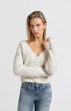 Load image into Gallery viewer, YAYA - Bouclé Cardigan Off white Gr. L