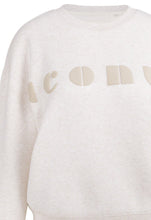 Load image into Gallery viewer, YAYA - Sweater mit Iconic Aufschrift in kit beige dessin