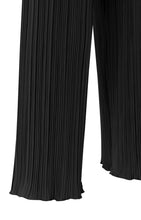 Load image into Gallery viewer, YAYA - Plissierte Hose mit elastischen Gummibund Black