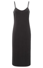 Load image into Gallery viewer, YAYA - Slip-Dress aus Jersey Schwarz