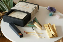 Load image into Gallery viewer, Pachamama - Palo Santo gift set with matches and affirmation