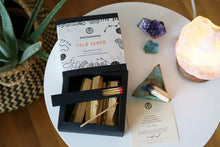 Load image into Gallery viewer, Pachamama - Palo Santo gift set with matches and affirmation