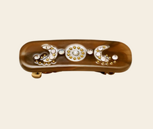 Load image into Gallery viewer, Maanesten - Moonphase Haarspange Mocha