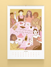 Lade das Bild in den Galerie-Viewer, Notietzblock - Caldendar Girls 2026