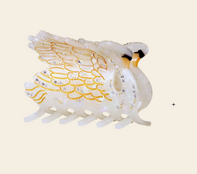 Load image into Gallery viewer, Maanesten - Haarklammer Swan Rainbow