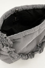 Lade das Bild in den Galerie-Viewer, My Jewellery - karierte Shopper mit Rüschenriemen