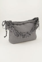 Lade das Bild in den Galerie-Viewer, My Jewellery - karierte Shopper mit Rüschenriemen