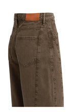 Lade das Bild in den Galerie-Viewer, YAYA - Jeans mit hohem Bund und weitem Bein (L32) in Cocoa Brown
