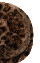 Load image into Gallery viewer, YAYA - Fischerhut aus Fellimitat mit Leopardenmuster in Cocoa Brown Dessin
