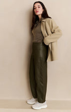Load image into Gallery viewer, YAYA - Hose aus Lederimitat Capers Brownish Green