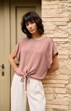 Load image into Gallery viewer, YAYA - Oberteil mit Knotendetail in Burlwood Pink