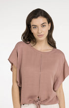Load image into Gallery viewer, YAYA - Oberteil mit Knotendetail in Burlwood Pink