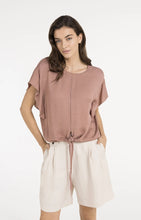 Load image into Gallery viewer, YAYA - Oberteil mit Knotendetail in Burlwood Pink