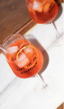 Load image into Gallery viewer, Wine glass / Aperol glass - They see me aperollin