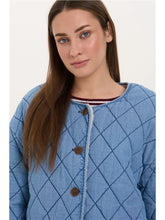 Load image into Gallery viewer, 24colors - Jacke aus Baumwolle in hellblau denim