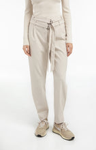 Lade das Bild in den Galerie-Viewer, YAYA - Hose mit doppeltem Gürtel in Kit Beige