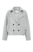 Load image into Gallery viewer, YAYA - Kurze Jacke mit glänzenden Steppdetails
