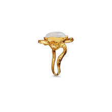 Load image into Gallery viewer, Maanesten - Siren Ring Gold