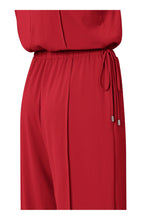 Load image into Gallery viewer, YAYA - Jumpsuit mit Kordeldetails Scarlet Sage red