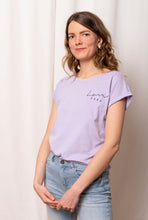 Lade das Bild in den Galerie-Viewer, Shirt Love Gang lila