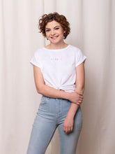 Load image into Gallery viewer, Love Gang - Shirt Happy white