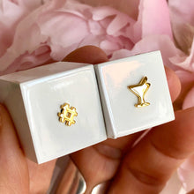 Load image into Gallery viewer, LULU Copenhagen - Earring Saturday gold shiny