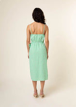 Lade das Bild in den Galerie-Viewer, FRNCH Paris - Kleid Hasma Vert Karo - Gr. M