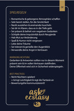 Load image into Gallery viewer, Card game - ask on ecstasy