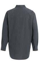 Load image into Gallery viewer, YAYA - Bluse mit Weste im Lagenlook und Plissee-Details in Hole Black
