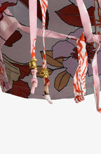 Lade das Bild in den Galerie-Viewer, Sara Linke - Mini Top mit orange Tiger  Print
