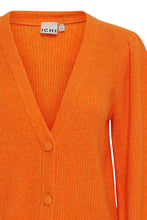 Lade das Bild in den Galerie-Viewer, ICHI - Cardigan Dusty Persimmon Orange
