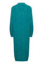 Load image into Gallery viewer, ICHI - Cardigan / knitted dress Novo Quetzal Green
