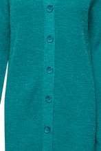 Load image into Gallery viewer, ICHI - Cardigan / knitted dress Novo Quetzal Green
