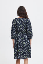 Load image into Gallery viewer, ICHI - Dress Evola Total Eclipse Zebra Flower
