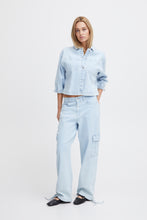 Load image into Gallery viewer, ICHI - Jeans Jacket Carley Light Blue
