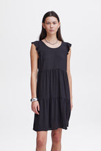 Load image into Gallery viewer, ICHI - Kleid Marrakech Black - Gr. XS, S
