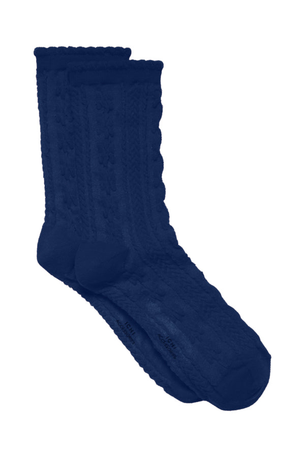 ICHI - Socke Henny Medieval Blue