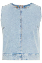 Load image into Gallery viewer, ICHI - Jeans Top Armios in light blue washed
