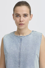 Load image into Gallery viewer, ICHI - Jeans Top Armios in light blue washed
