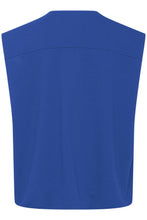 Load image into Gallery viewer, ICHI - Weste Kate in Solidate Blue
