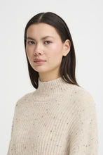 Lade das Bild in den Galerie-Viewer, ICHI - Long Pullover Drews in Oatmeal Melange

